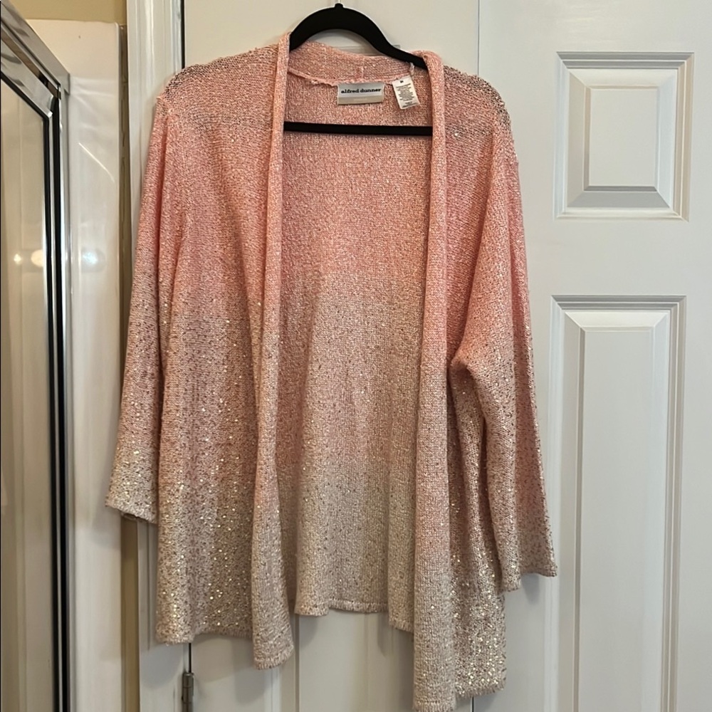 Elegant Pink and gold ombré  Women's Sweater